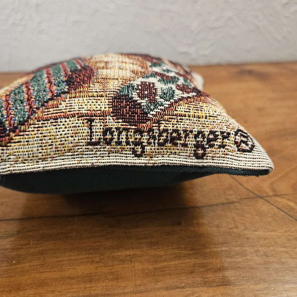 Longaberger Tapestey Door Knob Pillow Christmas Stockings Small Square‎